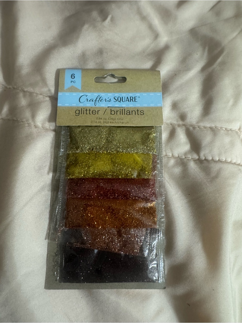 Gold & Warm Tone Glitter Pack - 6 Pack